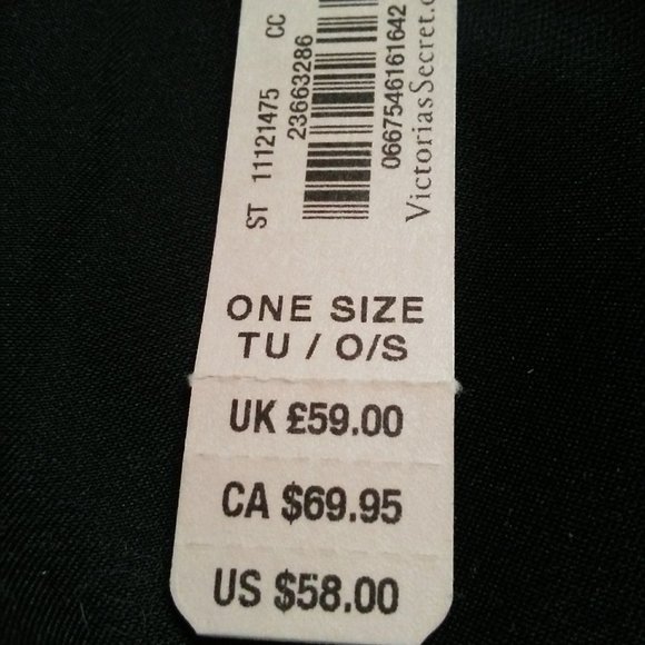 NWT Victoria's Secret Ruffly Satin Kimono Robe OS - Picture 10 of 10